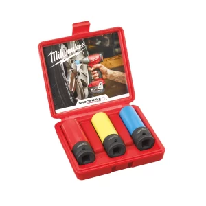 Milwaukee 3-dijelni set nasadnih ključeva 1/2″ za aluminijske felge