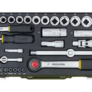 SET nasadnih ključeva 1/4+1/2 4-32mm 56 dijelna