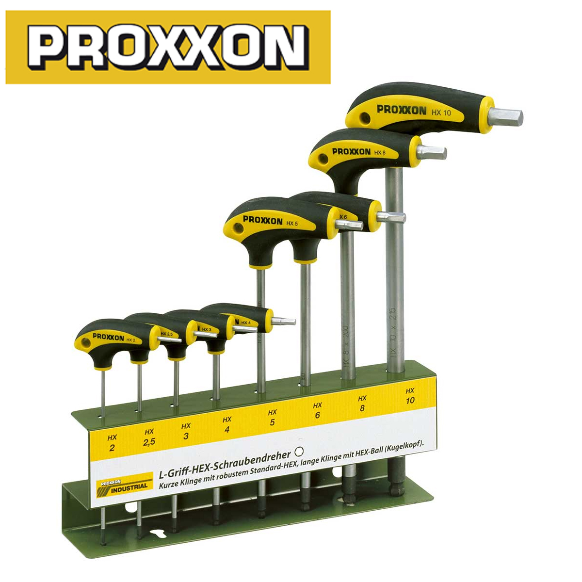 SET imbus ključeva L ručica HX2-HX10mm 8 dijelna proxxon