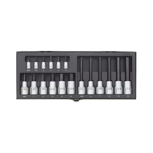 SET nasadnih imbus ključeva 1/4+1/2 2-14mm 18 dijelna