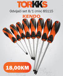 Odvijač SET 8/1 mix