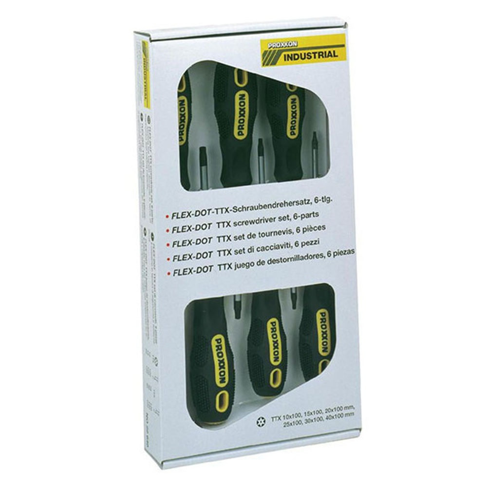 SET torx odvijača TTX10-TTX40 sa rupom 6 dijelna