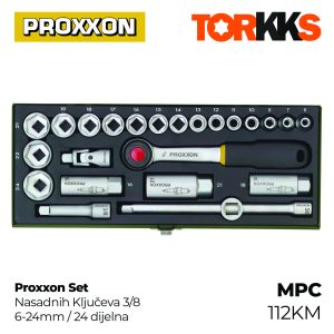 SET nasadnih ključeva 3/8 6-24mm 24 dijelna