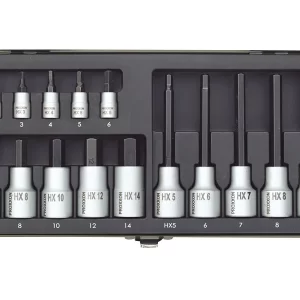 Set nasadnih imbus ključeva 18 kom 23100 PROXXON