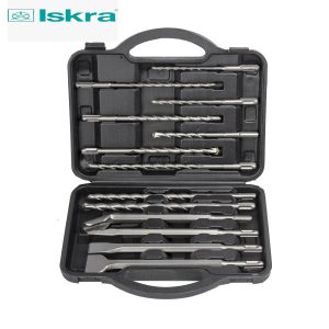 13-djelni SDS-Plus komplet svrdala i dlijeta Iskra ERO FST013