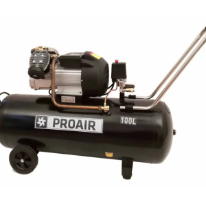 Električni monofazni kompresor Omega Air Proair VB 410/100 BLACK LINE 2.95KS 100L