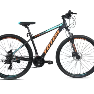 BICIKLO TOTEM W790 MTB 29” CRNO-NARANČASTI ALUMINIJUM – SHIMANO oprema