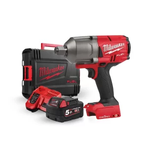 Aku udarni odvijač M18 ONEFHIWF34-0X 3/4″ + kofer baterija 5.0Ah i punjač 050216829