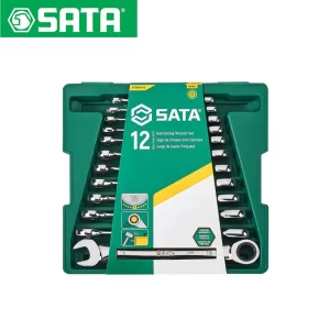 Set viljuškasto-okastih ključeva sa račnom-gedorom SATA ST09040-02 – 040197365