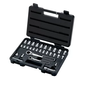 Set nasadnih ključeva SATA ST09132SJ 1/4″ i 3/8″ 30-dijelni – 040198581