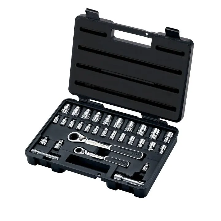 Set nasadnih ključeva SATA ST09132SJ 1/4″ i 3/8″ 30-dijelni – 040198581