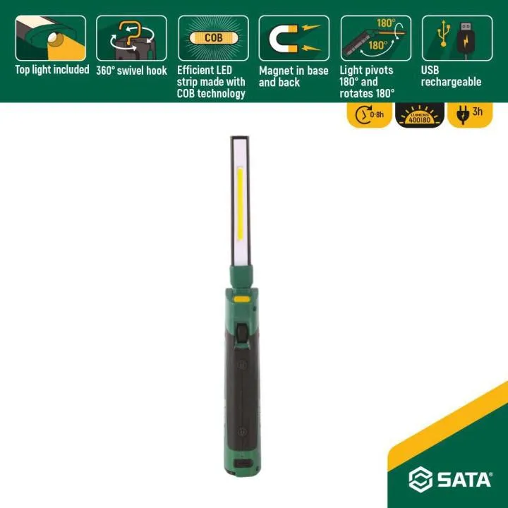Aku Sklopljiva Svjetiljka 400 LM SATA ST90620 - Slika 9