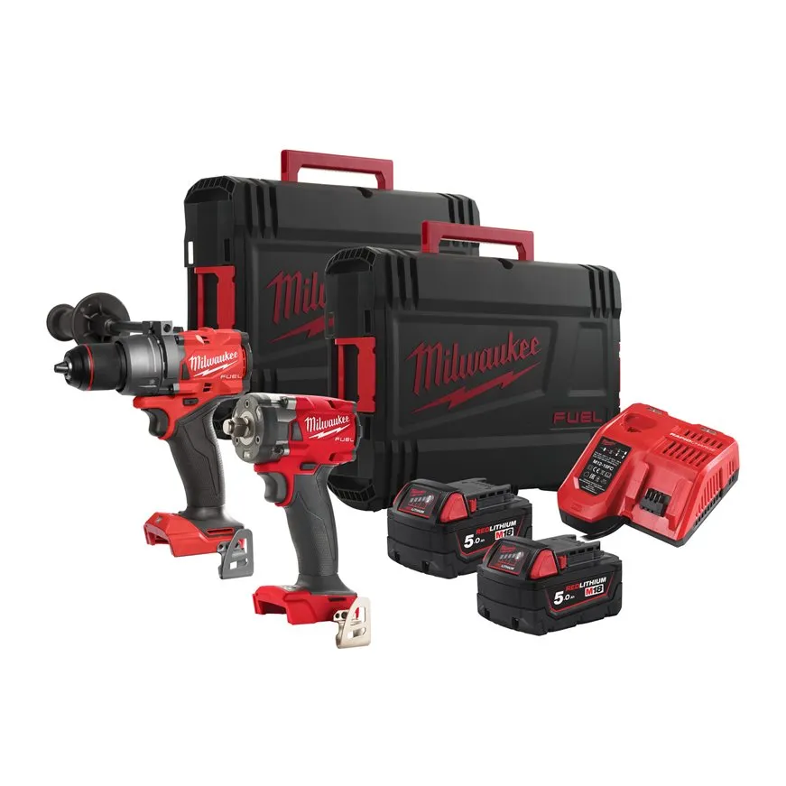 SET AKU M18 FPD3-0 + M18 FIW2F12-0 M18 FPP2B3-502X MILWAUKEE 4933492521 - Slika 2