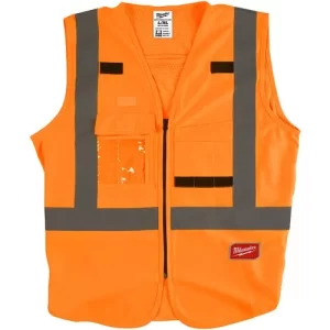 Prsluk oranž L/XL 2XL/3XL FLUO MILWAUKEE