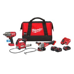 Aku set – 3 alata Milwaukee M18 FPP3AK-523B 4933498576 sa 3 baterije i punjačem u torbi
